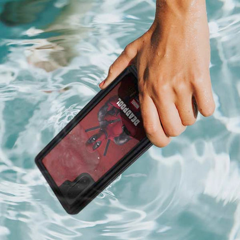 Marvel Deadpool Legacy Deadpool Red Poster Galaxy Note 10 Waterproof Case