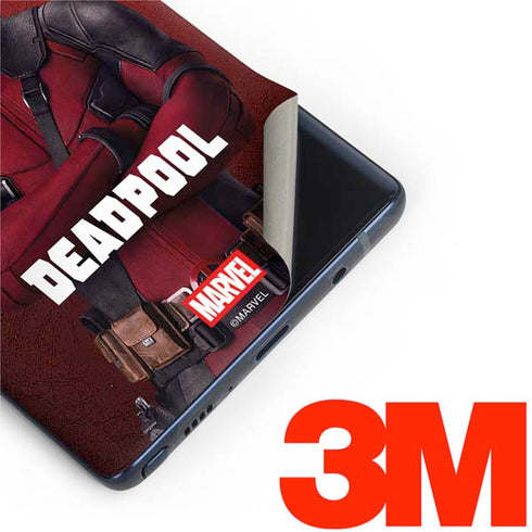 Marvel Deadpool Legacy Deadpool Red Poster Galaxy Note 9 Skin