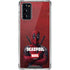 Marvel Deadpool Legacy Deadpool Red Poster Galaxy Note20 5G Clear Case