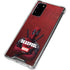 Marvel Deadpool Legacy Deadpool Red Poster Galaxy Note20 5G Clear Case