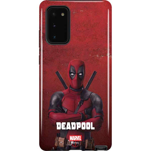 Marvel Deadpool Legacy Deadpool Red Poster Galaxy Note20 5G Pro Case