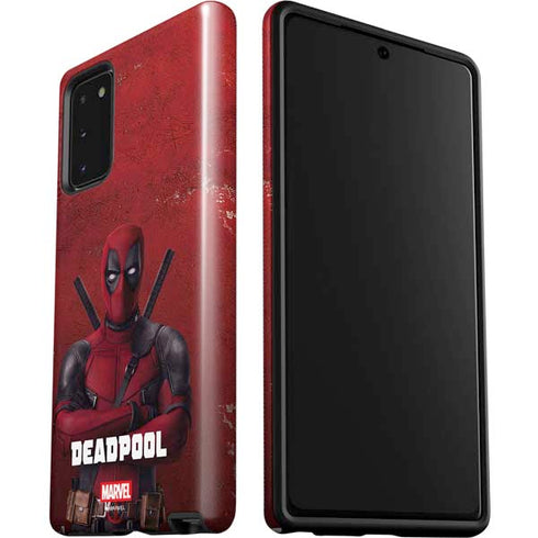 Marvel Deadpool Legacy Deadpool Red Poster Galaxy Note20 5G Pro Case