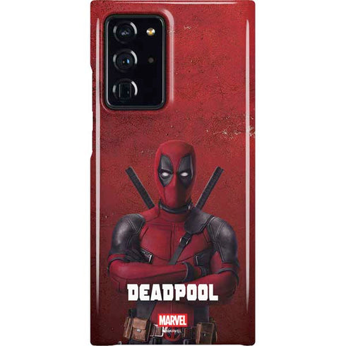 Marvel Deadpool Legacy Deadpool Red Poster Galaxy Note20 Ultra 5G Lite Case