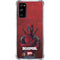 Marvel Deadpool Legacy Deadpool Red Poster Galaxy S20 FE Clear Case
