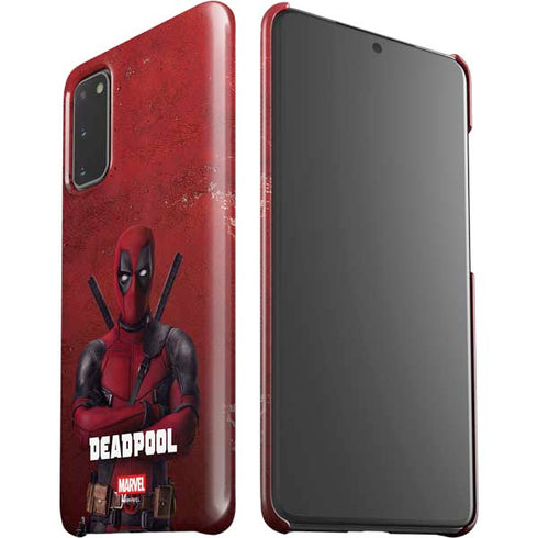 Marvel Deadpool Legacy Deadpool Red Poster Galaxy S20 Lite Case