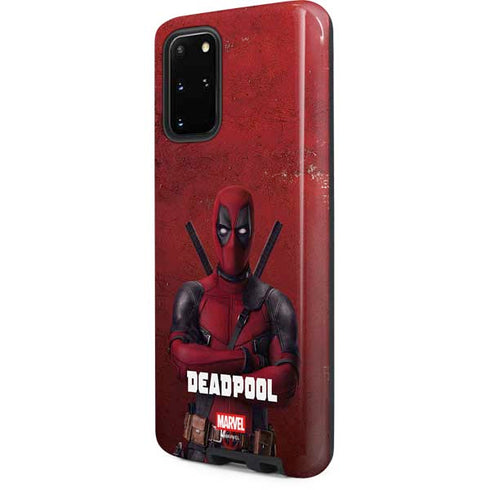 Marvel Deadpool Legacy Deadpool Red Poster Galaxy S20 Plus Pro Case