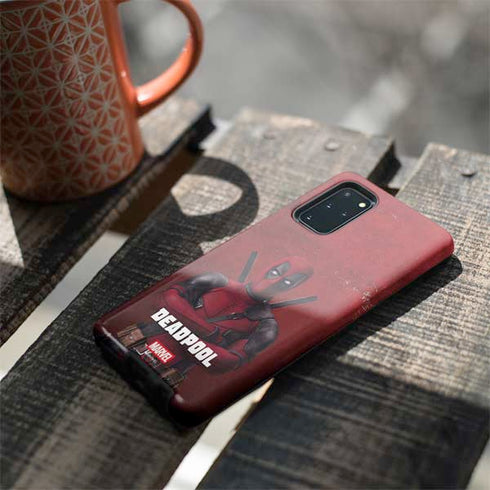 Marvel Deadpool Legacy Deadpool Red Poster Galaxy S20 Plus Pro Case