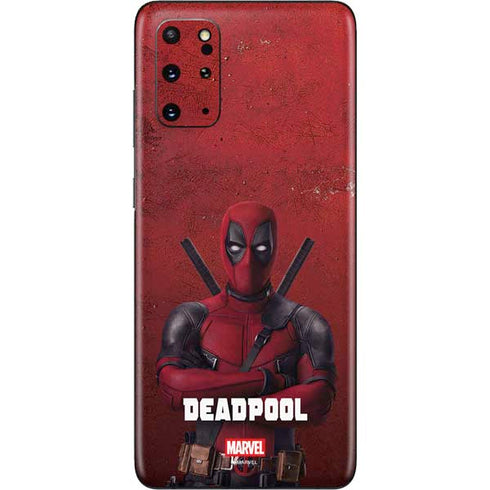 Marvel Deadpool Legacy Deadpool Red Poster Galaxy S20 Plus Skin