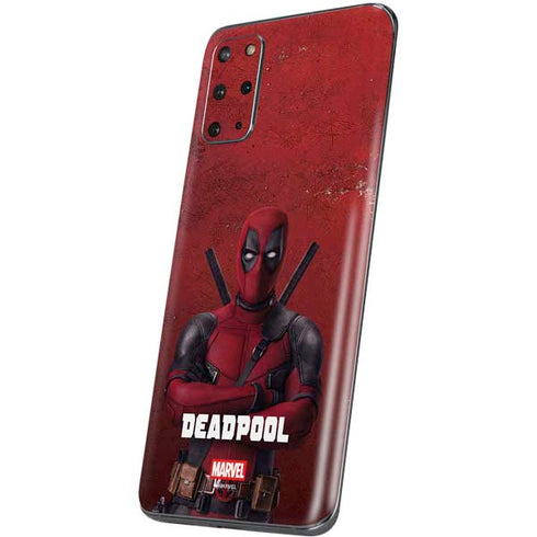 Marvel Deadpool Legacy Deadpool Red Poster Galaxy S20 Plus Skin