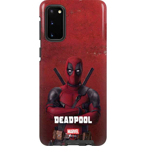 Marvel Deadpool Legacy Deadpool Red Poster Galaxy S20 Pro Case