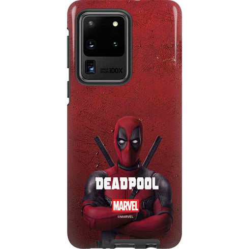 Marvel Deadpool Legacy Deadpool Red Poster Galaxy S20 Ultra 5G Pro Case