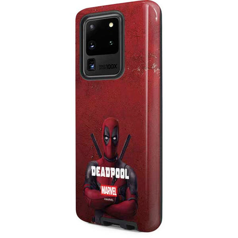Marvel Deadpool Legacy Deadpool Red Poster Galaxy S20 Ultra 5G Pro Case
