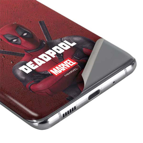 Marvel Deadpool Legacy Deadpool Red Poster Galaxy S20 Ultra 5G Skin