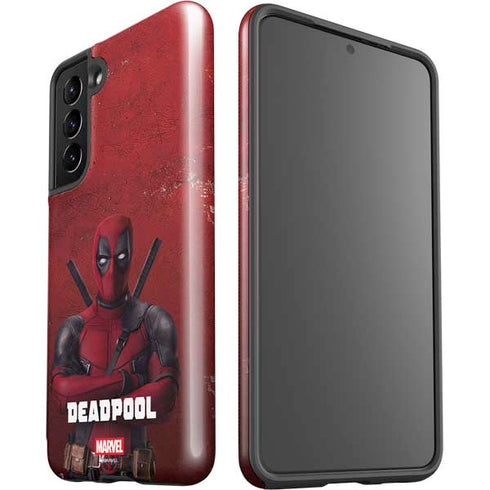 Marvel Deadpool Legacy Deadpool Red Poster Galaxy S21 5G Pro Case