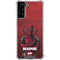 Marvel Deadpool Legacy Deadpool Red Poster Galaxy S21 FE Clear Case