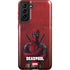 Marvel Deadpool Legacy Deadpool Red Poster Galaxy S21 Plus 5G Pro Case