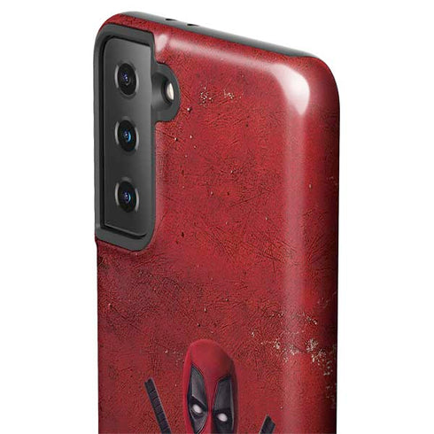 Marvel Deadpool Legacy Deadpool Red Poster Galaxy S21 Plus 5G Pro Case