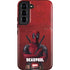 Marvel Deadpool Legacy Deadpool Red Poster Galaxy S22 Pro Case