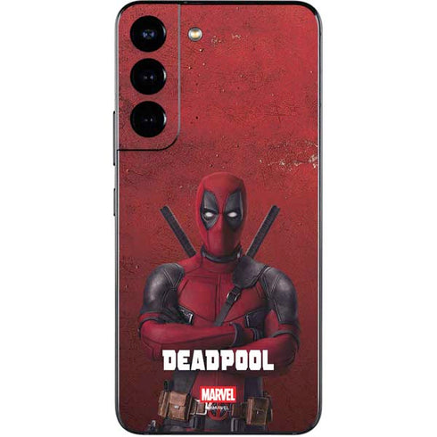 Marvel Deadpool Legacy Deadpool Red Poster Galaxy S22 Skin
