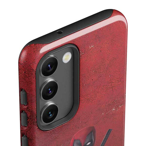 Marvel Deadpool Legacy Deadpool Red Poster Galaxy S23 Plus Pro Case