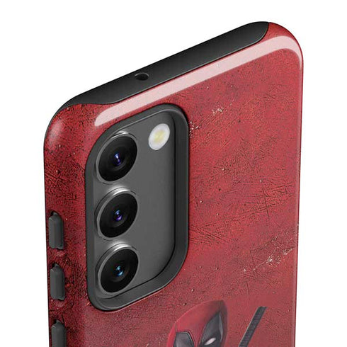 Marvel Deadpool Legacy Deadpool Red Poster Galaxy S23 Pro Case