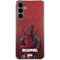 Marvel Deadpool Legacy Deadpool Red Poster Galaxy S24 Plus Clear Case