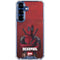 Marvel Deadpool Legacy Deadpool Red Poster Galaxy S25 Clear Case