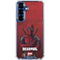 Marvel Deadpool Legacy Deadpool Red Poster Galaxy S25 Plus Clear Case