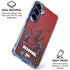 Marvel Deadpool Legacy Deadpool Red Poster Galaxy S25 Plus Clear Case
