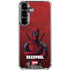 Marvel Deadpool Legacy Deadpool Red Poster Galaxy S26 Clear Case