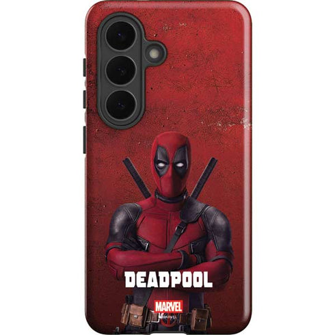 Marvel Deadpool Legacy Deadpool Red Poster Galaxy S26 Impact Case