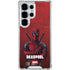 Marvel Deadpool Legacy Deadpool Red Poster Galaxy S26 Ultra Clear Case