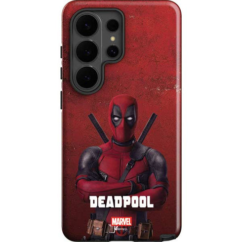 Marvel Deadpool Legacy Deadpool Red Poster Galaxy S26 Ultra Impact Case