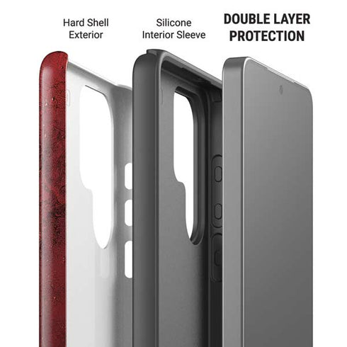 Marvel Deadpool Legacy Deadpool Red Poster Galaxy S26 Ultra Impact Case