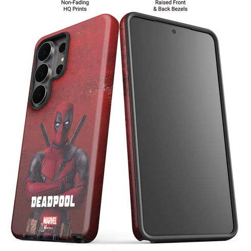 Marvel Deadpool Legacy Deadpool Red Poster Galaxy S26 Ultra Impact Case