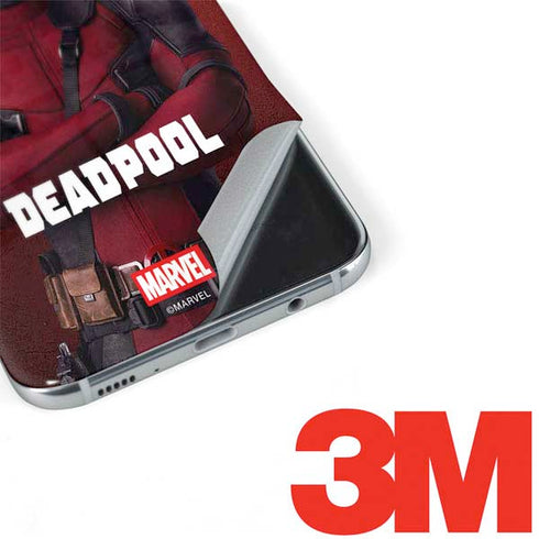 Marvel Deadpool Legacy Deadpool Red Poster Galaxy S8 Plus Skin