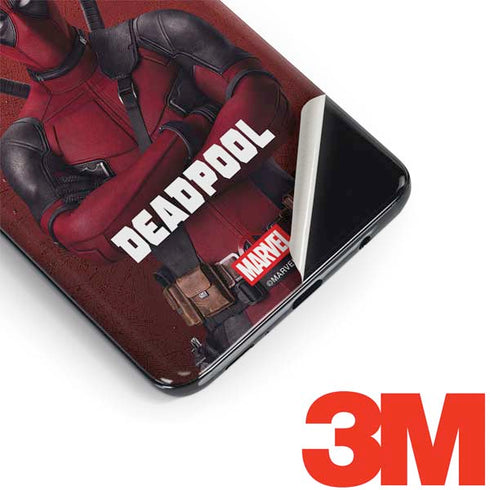 Marvel Deadpool Legacy Deadpool Red Poster Galaxy S9 Plus Skin