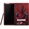 Marvel Deadpool Legacy Deadpool Red Poster Samsung Galaxy Tab Skin