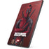 Marvel Deadpool Legacy Deadpool Red Poster Samsung Galaxy Tab Skin