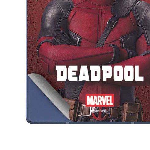Marvel Deadpool Legacy Deadpool Red Poster Galaxy Z Fold6 Skin