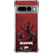 Marvel Deadpool Legacy Deadpool Red Poster Google Pixel 7 Pro Clear Case