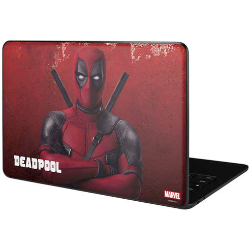Marvel Deadpool Legacy Deadpool Red Poster Google Pixelbook Go Skin
