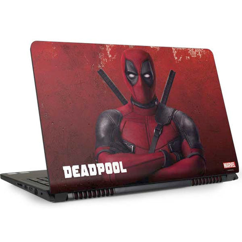 Marvel Deadpool Legacy Deadpool Red Poster Dell Inspiron Skin