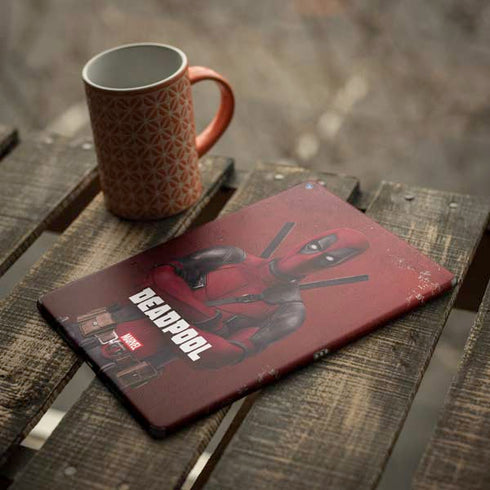 Marvel Deadpool Legacy Deadpool Red Poster iPad Skins