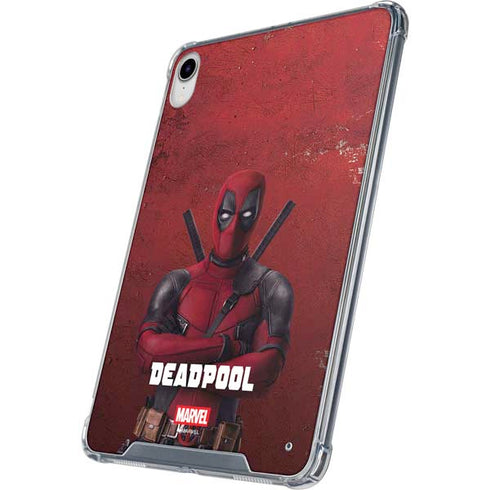Marvel Deadpool Legacy Deadpool Red Poster iPad 11th Gen (2025) Clear Case