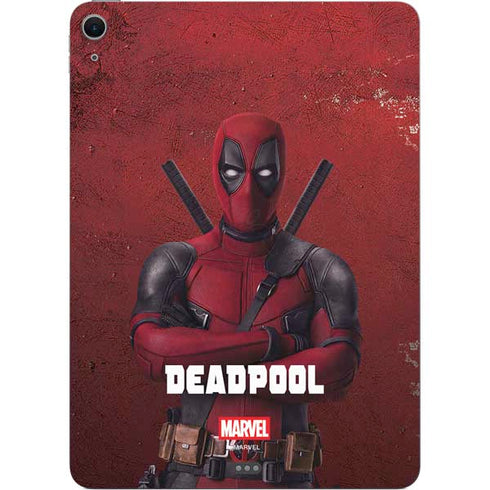 Marvel Deadpool Legacy Deadpool Red Poster Apple iPad Air Skin