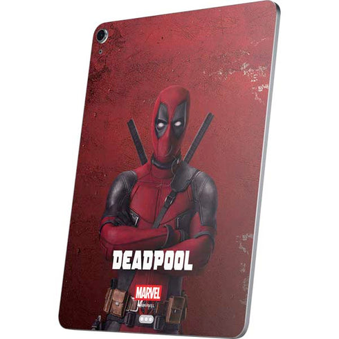 Marvel Deadpool Legacy Deadpool Red Poster Apple iPad Air Skin