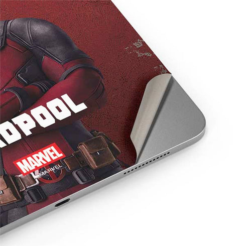 Marvel Deadpool Legacy Deadpool Red Poster Apple iPad Air Skin