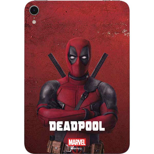 Marvel Deadpool Legacy Deadpool Red Poster Apple iPad Mini Skin