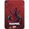 Marvel Deadpool Legacy Deadpool Red Poster Apple iPad Mini Skin